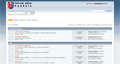Desktop Screenshot of forum.podesin.cz